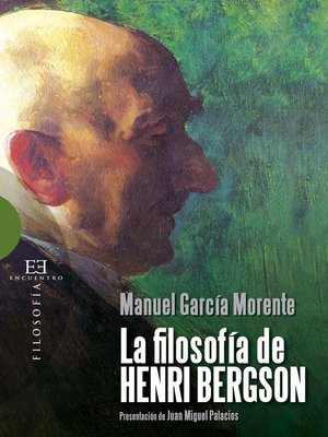 cover image of La filosofía de Henri Bergson